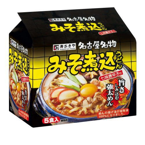 스시가 키야미소 삶은 우동 5 식입 460g
